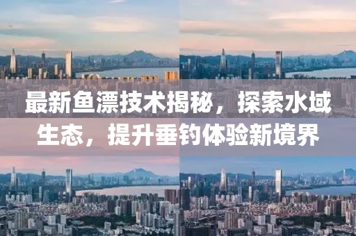 最新鱼漂技术揭秘，探索水域生态，提升垂钓体验新境界