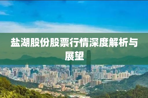 盐湖股份股票行情深度解析与展望