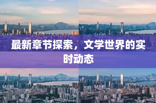 最新章节探索，文学世界的实时动态