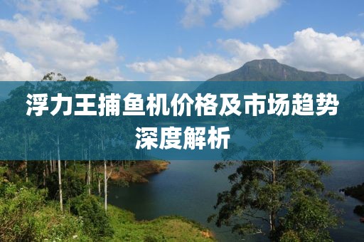 浮力王捕鱼机价格及市场趋势深度解析
