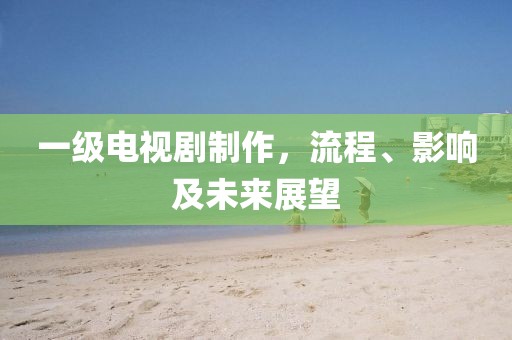一级电视剧制作，流程、影响及未来展望