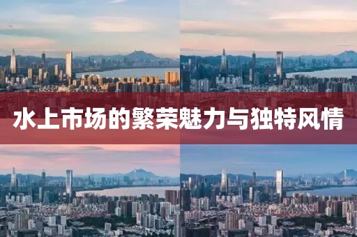 水上市场的繁荣魅力与独特风情