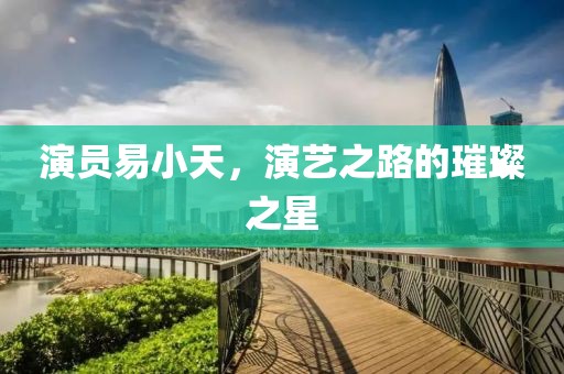演员易小天，演艺之路的璀璨之星