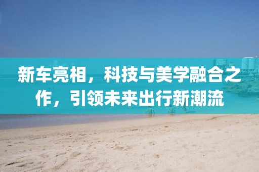 新车亮相，科技与美学融合之作，引领未来出行新潮流