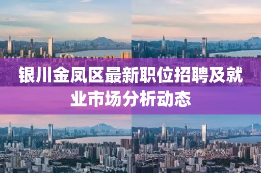 银川金凤区最新职位招聘及就业市场分析动态