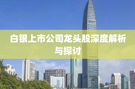 白银上市公司龙头股深度解析与探讨