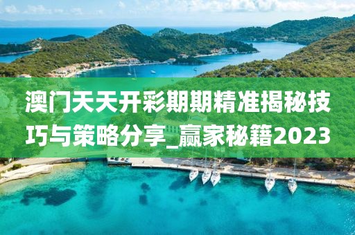澳门天天开彩期期精准揭秘技巧与策略分享_赢家秘籍2023
