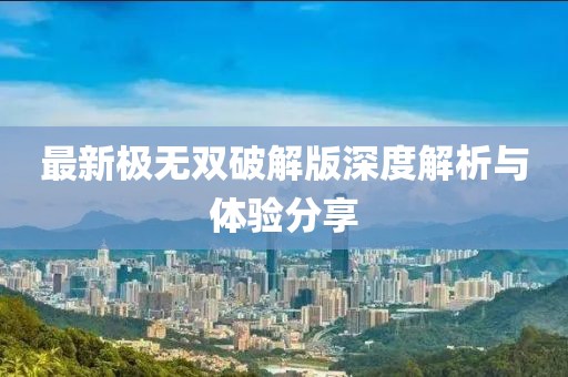 最新极无双破解版深度解析与体验分享