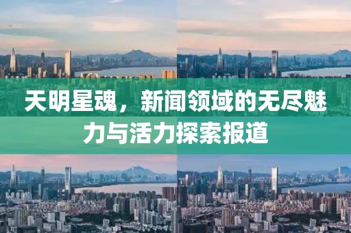 天明星魂，新闻领域的无尽魅力与活力探索报道
