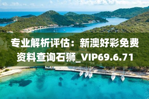 专业解析评估：新澳好彩免费资料查询石狮_VIP69.6.71