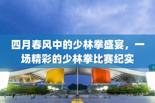 四月春风中的少林拳盛宴，一场精彩的少林拳比赛纪实