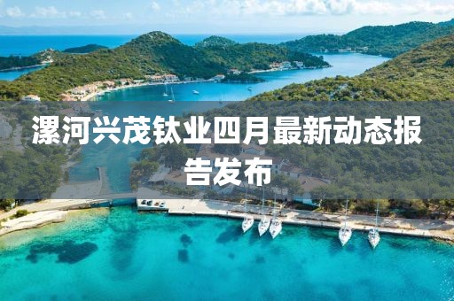 漯河兴茂钛业四月最新动态报告发布