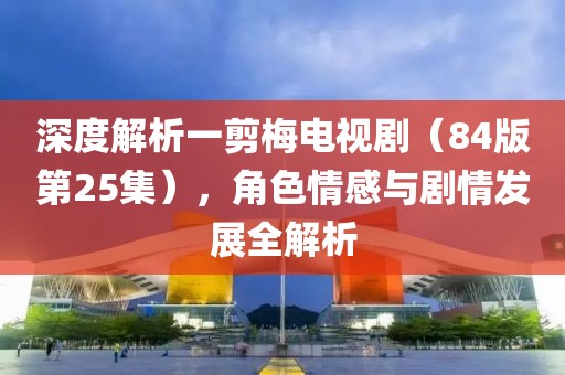 深度解析一剪梅电视剧（84版第25集），角色情感与剧情发展全解析
