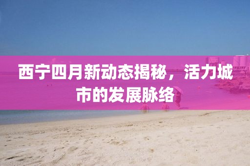 西宁四月新动态揭秘，活力城市的发展脉络