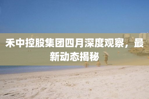 禾中控股集团四月深度观察，最新动态揭秘