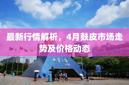 最新行情解析，4月麸皮市场走势及价格动态