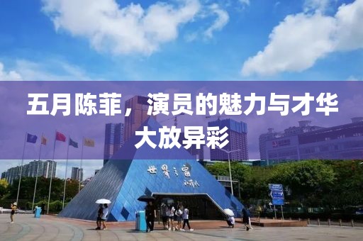 五月陈菲，演员的魅力与才华大放异彩