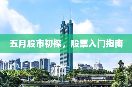 五月股市初探，股票入门指南