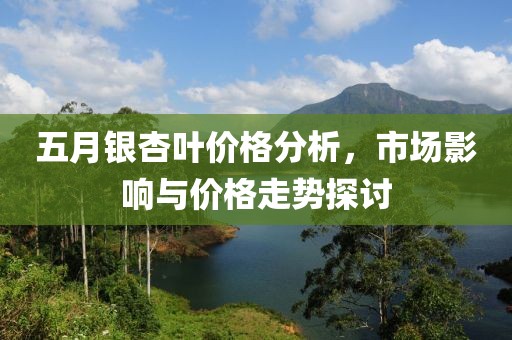 五月银杏叶价格分析，市场影响与价格走势探讨