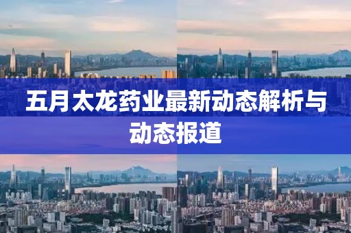 五月太龙药业最新动态解析与动态报道