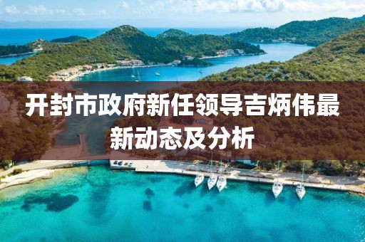 开封市政府新任领导吉炳伟最新动态及分析