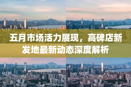 五月市场活力展现，高碑店新发地最新动态深度解析