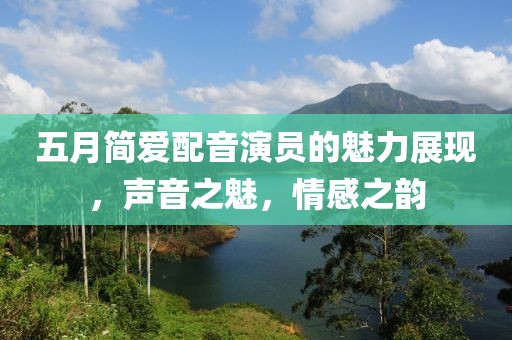 五月简爱配音演员的魅力展现，声音之魅，情感之韵