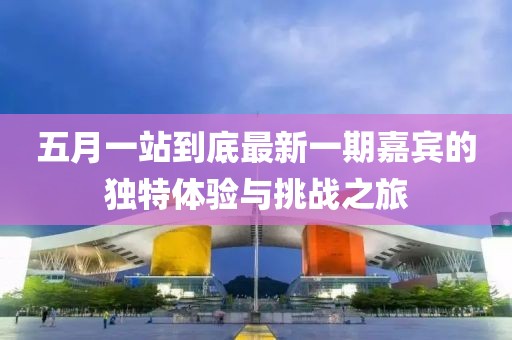 五月一站到底最新一期嘉宾的独特体验与挑战之旅