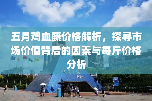 五月鸡血藤价格解析，探寻市场价值背后的因素与每斤价格分析