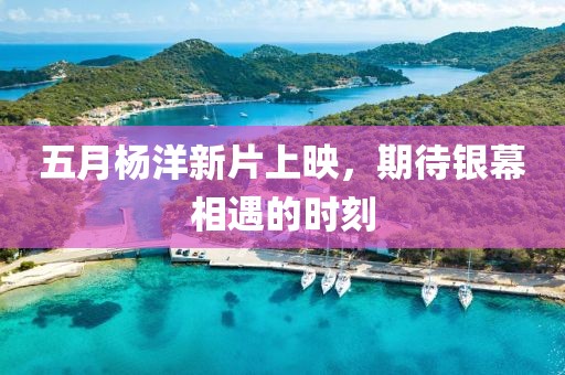五月杨洋新片上映，期待银幕相遇的时刻