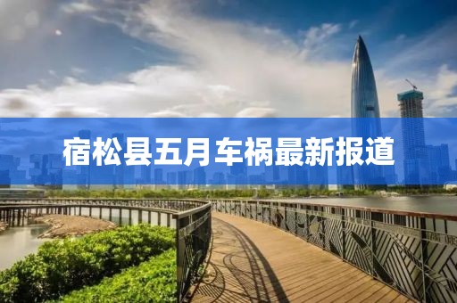 宿松县五月车祸最新报道