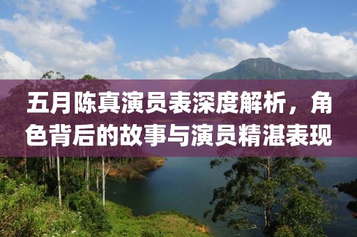 五月陈真演员表深度解析，角色背后的故事与演员精湛表现
