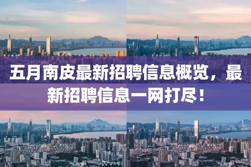 五月南皮最新招聘信息概览，最新招聘信息一网打尽！
