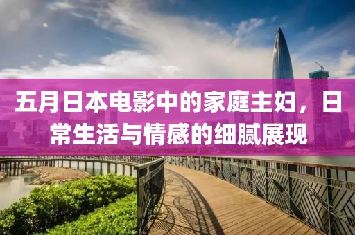 五月日本电影中的家庭主妇，日常生活与情感的细腻展现
