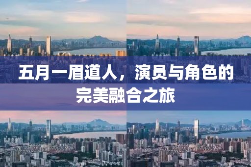 五月一眉道人，演员与角色的完美融合之旅