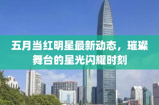 五月当红明星最新动态，璀璨舞台的星光闪耀时刻