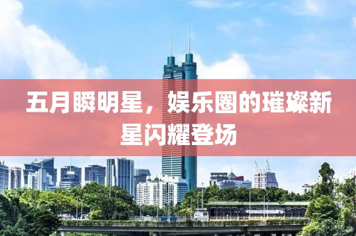 五月瞬明星，娱乐圈的璀璨新星闪耀登场