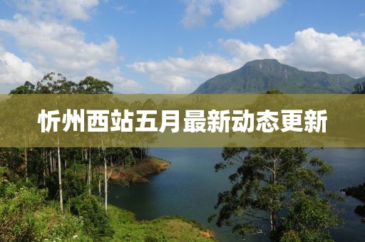 忻州西站五月最新动态更新