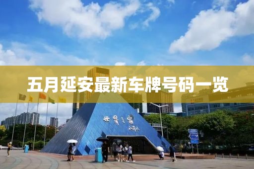 五月延安最新车牌号码一览