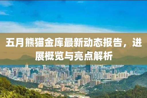 五月熊猫金库最新动态报告，进展概览与亮点解析