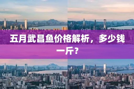 五月武昌鱼价格解析，多少钱一斤？