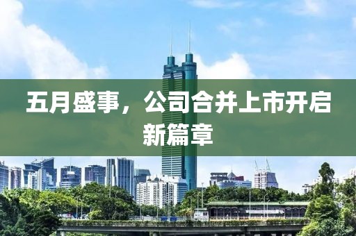 五月盛事，公司合并上市开启新篇章