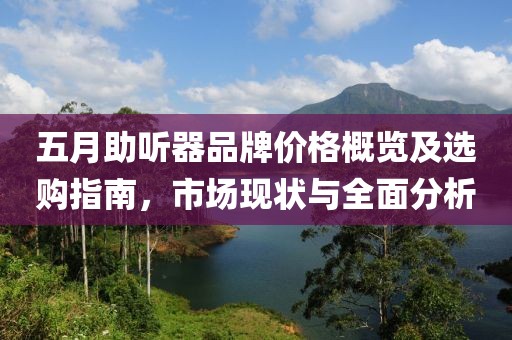五月助听器品牌价格概览及选购指南，市场现状与全面分析