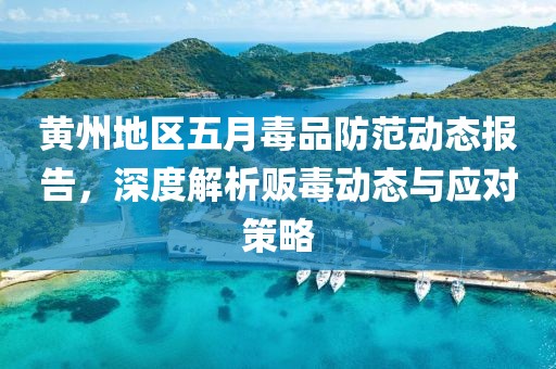 黄州地区五月毒品防范动态报告，深度解析贩毒动态与应对策略