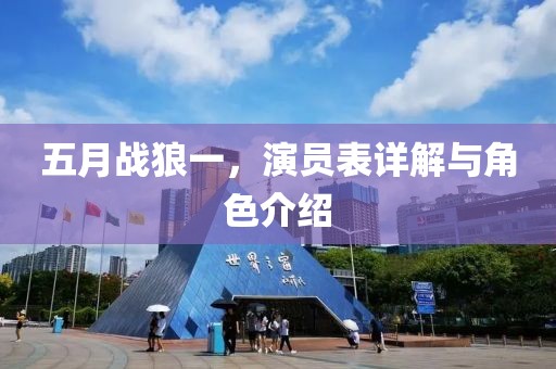 五月战狼一，演员表详解与角色介绍