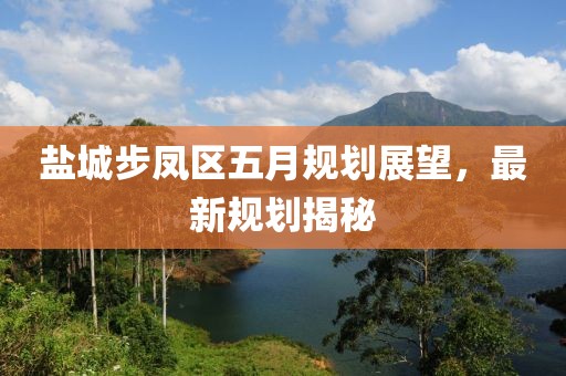盐城步凤区五月规划展望，最新规划揭秘