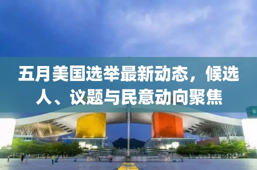 五月美国选举最新动态，候选人、议题与民意动向聚焦