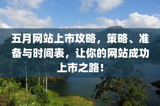 五月网站上市攻略，策略、准备与时间表，让你的网站成功上市之路！