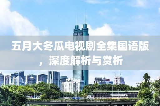 五月大冬瓜电视剧全集国语版，深度解析与赏析