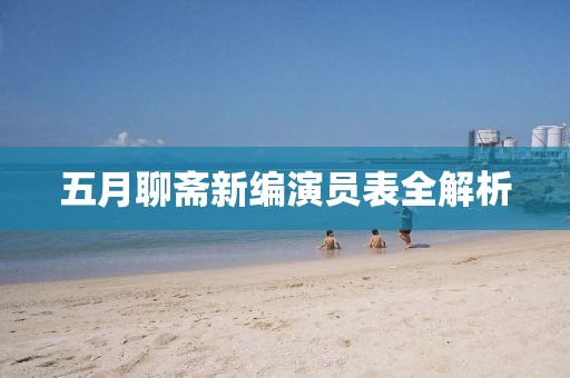 五月聊斋新编演员表全解析